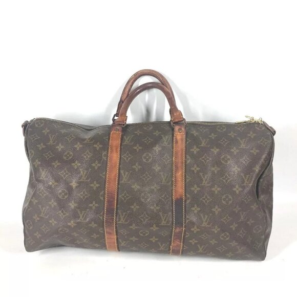 LOUIS VUITTON Monogram SpeedyBandouliere 50 old model Bag Hand Bag Travel Bag - Picture 1 of 16